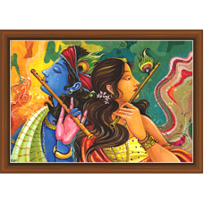 Radha Krishna Paintings (RK-9321)